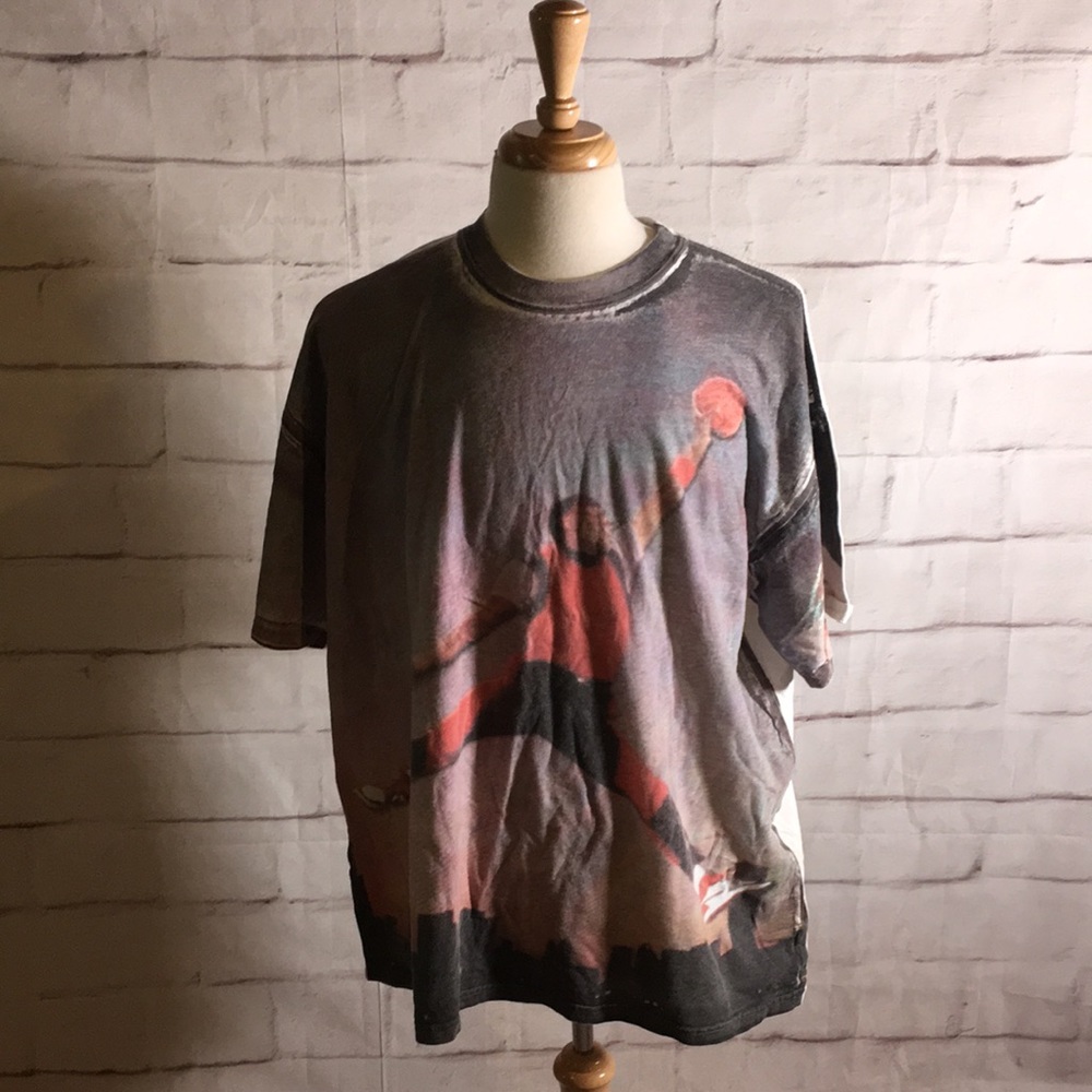 Vintage Air Jordan all over print 2005 Tee